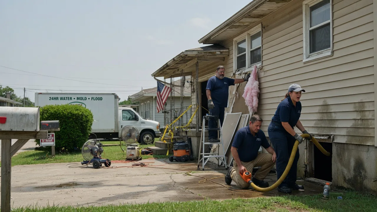 Water Damage Repair in Mascoutah, IL near me